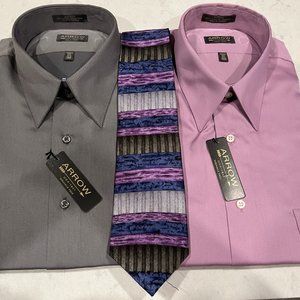 ARROW Shirts & Jerry Garcia tie - Size 16.5